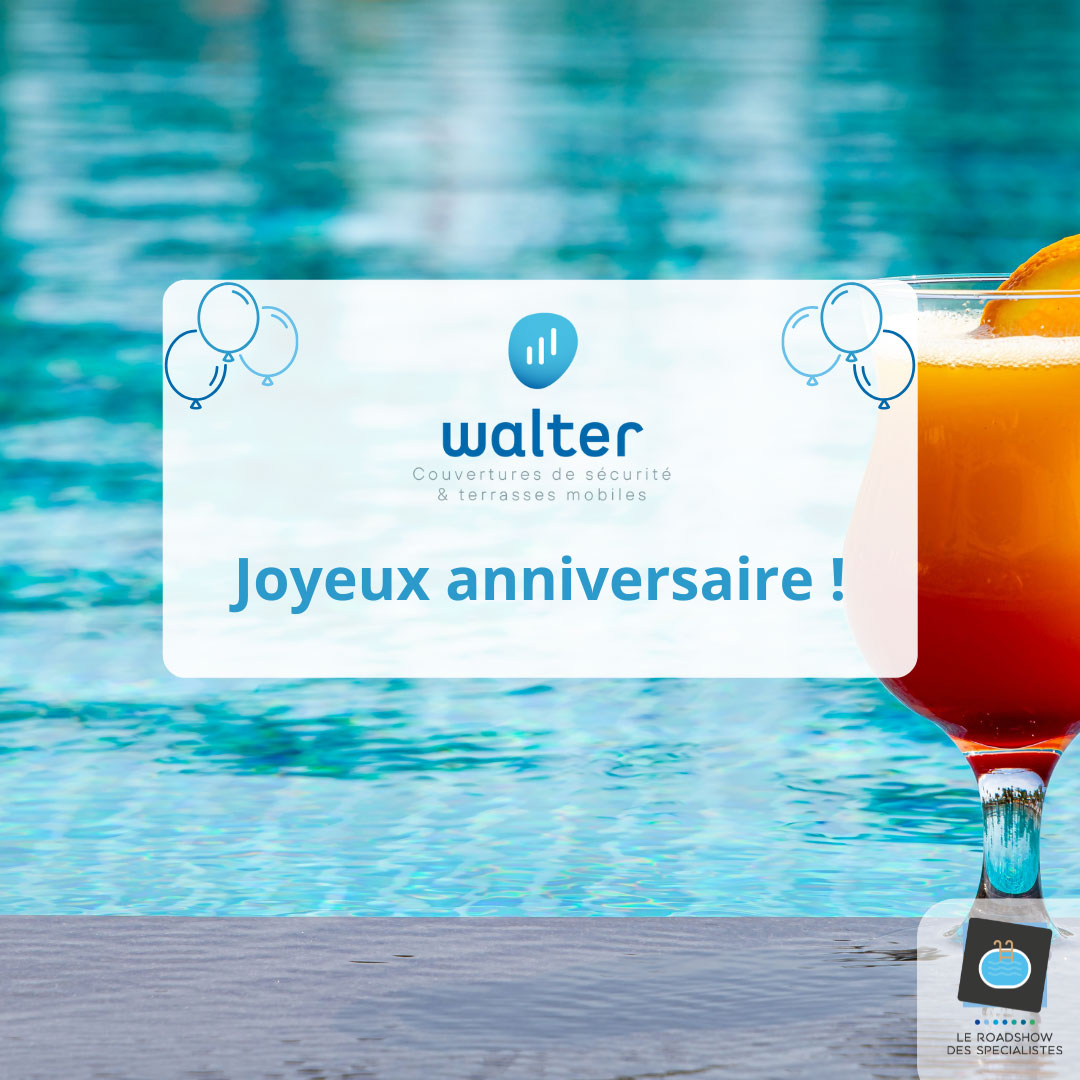 Actualités Walter Pool – 30 ans